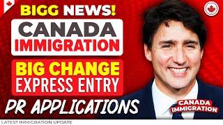 Canada Immigration Processing Big Change Express Entry & All PR Applications  IRCC New Rules 2024