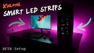 Xiaomi Yeelight LED Strips Review Make Gaming Desk Cool by lights