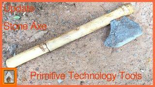 Primitive Technology Tools - Update How to Make a Stone Axe