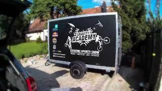 Trailer Vinyl Wrap Time-lapse dekor fóliázás Be