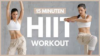 HIIT WORKOUT  Ganzkörper Workout  Fettverbrennung ohne Springen ohne Geräte  Tina Halder