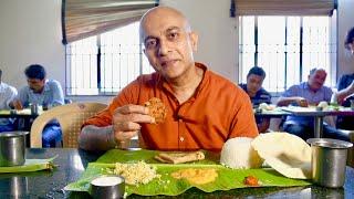 Exploring Authentic Tamil-Brahmin Vegetarian Banana Leaf Meal At Iyer Mess In BengaluruMalleshwaram