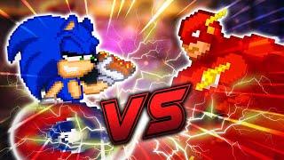 Whos FASTER? Sonic VS Flash Paramount Plus VS DC Superhero  DEATH BATTLE