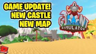 UPDATE IS HERE New Map + Castle  Giant Simulator