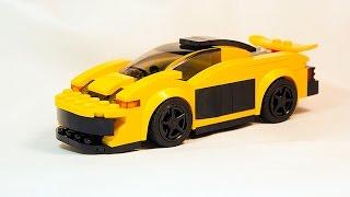 Easy Tutorial LEGO Speed Champions set 75909 McLaren P1 MOC new front modification