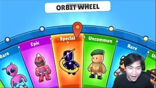 SPIN ORBIT SKIN ONLY 1% CHANCES  LETSGOO STUMBLE GUYS BLOCK DASH ONLY  Live Stumble Guys