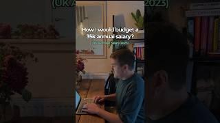 How I would budget a 35k SALARY in the UK  #moneysavingideas #shorts #financetips#budgeting