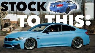 BUILDING A BMW M4 IN 10 MINUTES I F82