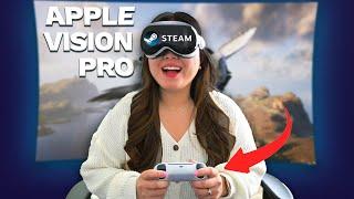 Play Your Steam Library on Apple Vision Pro