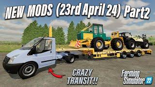 30+ NEW MODS Part 2 Krone BigLift John Deere 445 & MUCH MORE  FS22  23rd Apr 24.