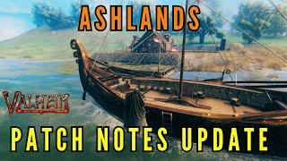 Valheim Ashlands - New Patch Notes Yay