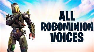 All Kitbash VoiceVoicelines in Fortnite Chapter 2 Season 3  Fortnite Henchman Sounds