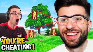 I Used CHEATS in Nick Eh 30s Fortnite Hide and Seek