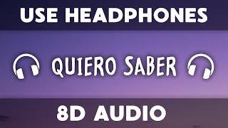 Pitbull - Quiero Saber 8D Audio feat. Prince Royce & Ludacris