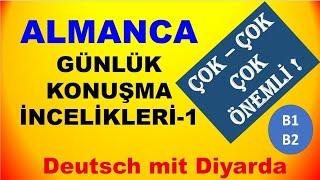 Almanca Günlük Konuşma Incelikleri - 1