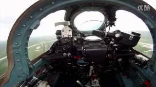 Mig 21 take off cockpit view