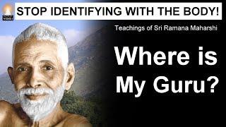 Watch this if You Cant Find a Guru to Guide You on the Spiritual Path  Sri Ramana Maharshi