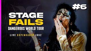 Michael Jackson - STAGE FAILS & Highlight Moments #6 - Live in Copenhagen 1992 - Dangerous Tour