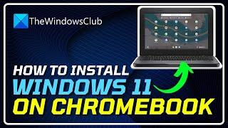 HOW TO INSTALL WINDOWS 11 ON CHROMEBOOK  RUN WINDOWS 11 ON CHROMEBOOK EASY TUTORIAL-2024