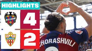 LEVANTE UD 4 - 2 UD ALMERÍA  HIGHLIGHTS LALIGA HYPERMOTION