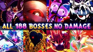 All 188 Boss Fights in All Main Kirby Games No Damage + No Copy Ability