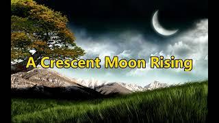 A Crescent Moon Rising