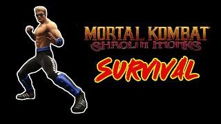 Johnny Cage Survival Mode Difficulty Hard - Mortal Kombat Shaolin Monks Survival Mode