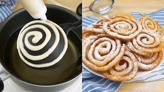 Frittelle a spirale veloci e croccanti