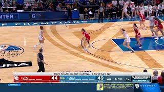 FULL 4th Quarter Pac-12 Tournament #3 UCLA Bruins vs #6 Utah Utes  Womens College Basketball