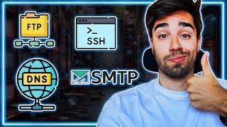 Descubre los PROTOCOLOS de la Capa de Aplicación Modelo OSI TCPIP  SMTP SSH FTP Telnet...