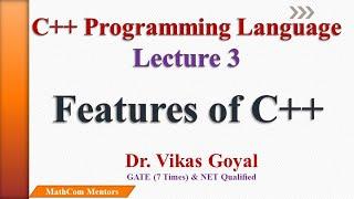 Features of C++ in Detail  C++ Programming Language #3