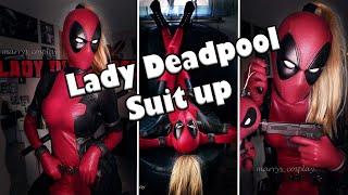 Lady Deadpool Suit Up - get into cosplay