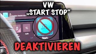 Start Stop deaktivieren VW Golf 8