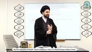 Part 4 - Fourth category of Haydh there is no fixed day or time - Qazwini
