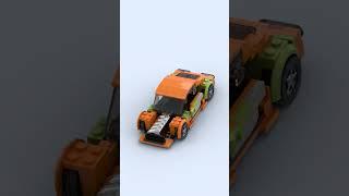 LEGO Fast & Furious MK4 Supra Animation