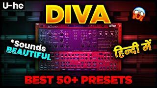 U-He Diva - Best 50 Presets Beautiful Sounds and more...