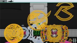 KR ZI-O Flash Belt .9 Kamen Rider Zi-O All Rider And Form Henshin