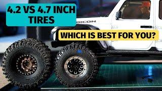 4.7 vs 4.2 Class 1 Rc Crawler tire - Which is best for you?