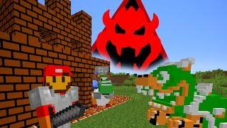 We Beat Minecrafts Super Mario Mod...