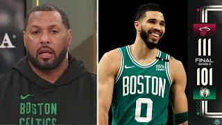 Eddie House fed up to Celitcs fall to the Heat 111-101 at home Jayson Tatum lack of clutch gene