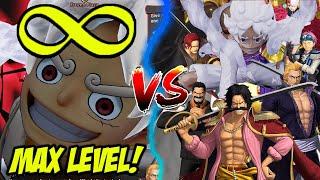 INFINITE GEAR 5 LUFFY MAX LVL 30 VS THE NEW HARDEST STAGE IN PIRATE WARRIORS 4