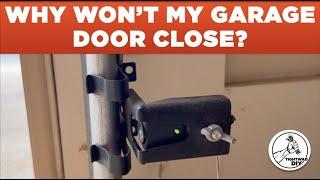 Why Wont My Garage Door Close On Sunny Days  How To Replace Garage Door Sensors  TightwadDIY