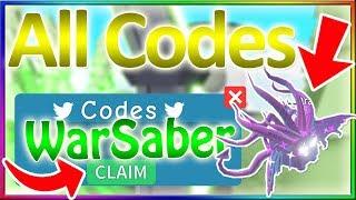 All Saber Simulator Codes *40 Codes* • War Sabers Update • 2020 January