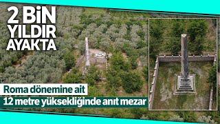 Roma Dönemine Ait 12 Metre Yüksekliğinde Anıt Mezar 2 Bin Yıldır Ayakta