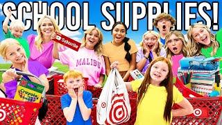 SCHOOL SUPPLiES SHOPPiNG w 10 KiDS Back to School 2023