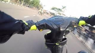 #POVRider  Anggi Gianturi Honda Beat PJRT  GoPro BodyCam  FP 30min Endurance Brigif Kujang Cimahi