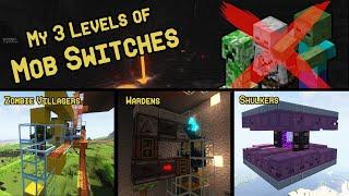 My 3 Levels of Mob Switch in Minecraft