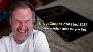 bruce made sips another video