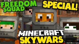 FREEDOM SQUAD SKYWARS SPECIAL  Minecraft SKYWARS