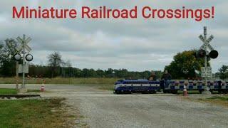 Miniature Railroad Crossings That Ive Recorded